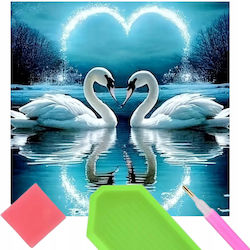 Diamond Mosaic Swans 2001847 18476