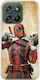 Deadpool Hamlet Motorola Moto G57 Power 5G Flexible TPU Transparent Silicone