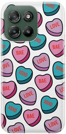 Love Pills Motorola Moto G57 Power 5G Clear TPU Transparent Silicone