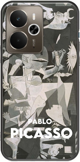 Pablo Picasso Realme 14 5g Black Tpu Μαύρη Σιλικόνη