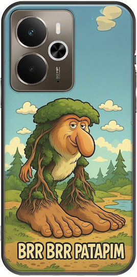 Brainrot Brr Brr Patapim Realme 14 5g Black Tpu Μαύρη Σιλικόνη
