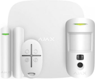 Ajax Systems Starter Kit Cam White Ασύρματο Σύστημα Συναγερμού