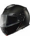 C5 Carbon Gloss Motorcycle Helmet Flip-Up ECE 22.06 1460g with Pinlock and Sun Visor
