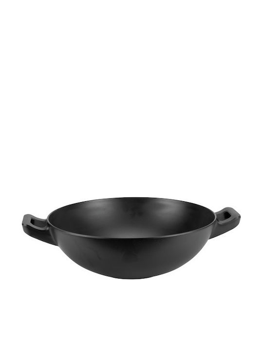 Raki Melamine Black Salad Bowl 35x43x11.5cm