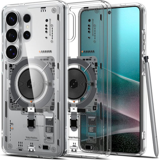 Spigen Ultra Hybrid Mag Заден Калъф Пластмаса 2mm Neo One Прозрачен (Galaxy S26 Ultra)