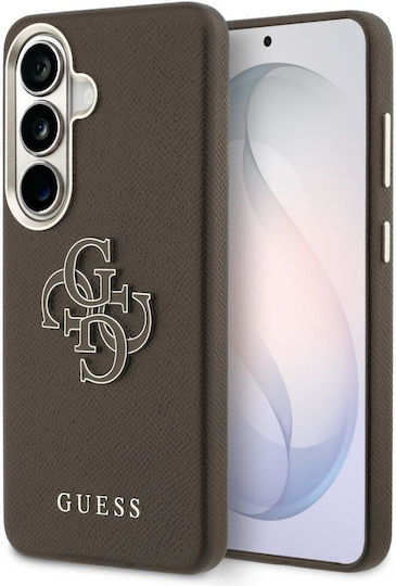 Guess Guess Pu 4g Resin Umschlag Rückseite Synthetisches Leder Braune (Galaxy S26+)