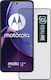 Obal:Me 2.5D 0.4mm Tempered Glass Μαύρο (Motorola G84)