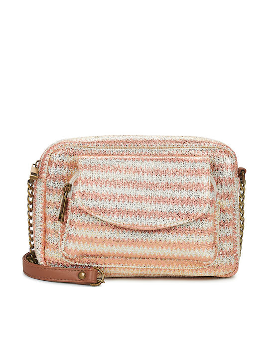 Pieces Women's Shoulder Bag Orange / Cognac