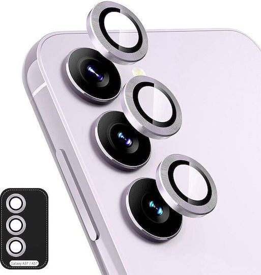 Enkay Camera Protection Tempered Glass Purple for Samsung Galaxy A37 5g