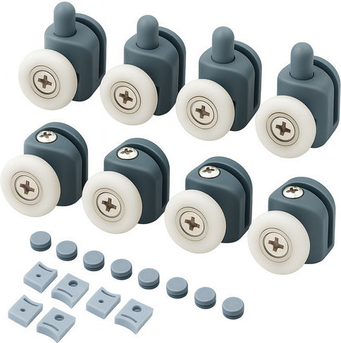 Set 8 Role Cabina Duș Zola Universale Inferioare Superioare 24x47/24x34 Mm Set 8 Role Cabina Duș Zola Universale Inferioare Superioare 24x47/24x34 Mm