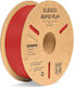 Elegoo PLA 3D Printer Filament 1.75mm Κόκκινο 1kg 1τμχ (Spool)