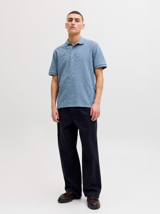 Jack & Jones Polo Μπλούζα Blue Mirage