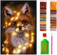 Diamantmosaik Diamanten Zola Fox Design 15 x 20 cm