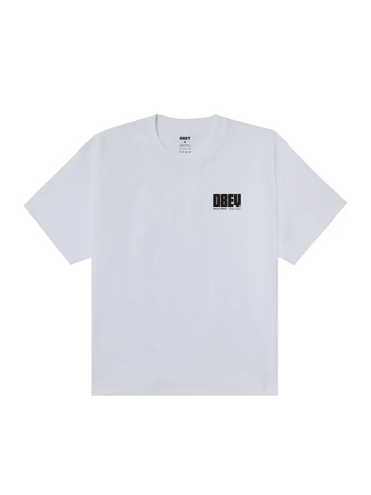 Obey Heavyweight T-shirt White 168024317-WHT