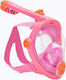 Aquaspeed Silicone Full Face Kids Diving Mask Pink