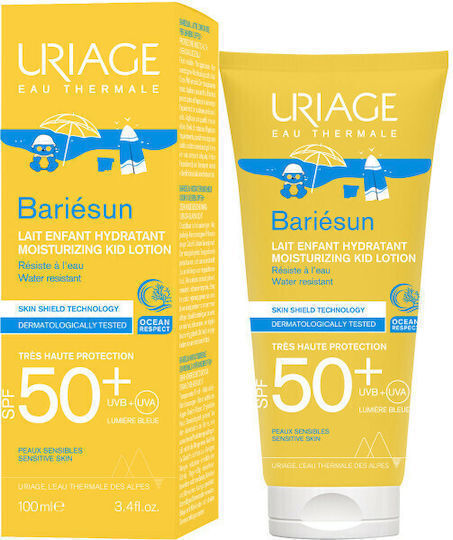 Uriage Bariesun SPF50 Wasserdichtes Kinder Sonnenschutzmittel Emulsion für Gesicht & Körper 100ml