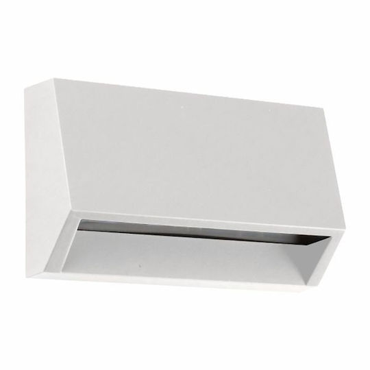 Spot Light Επιτοίχια Εξωτερική Πλαφονιέρα LED IP65 1.5W με Ρυθμιζόμενο Λευκό Φως