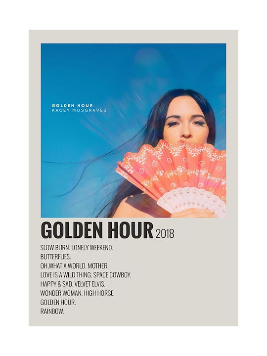 Music Poster Golden Hour Kacey Musgraves Ms646 ...