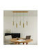 Phos & Gaia Adjustable Pendant Ceiling Light with GU10 Socket 20x100cm