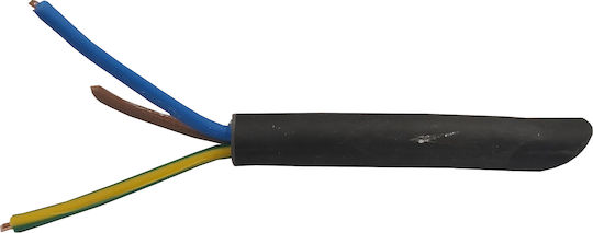 Netzkabel Schwarz Wairel Nyy J1vv-u 3x1,5mm² 100m