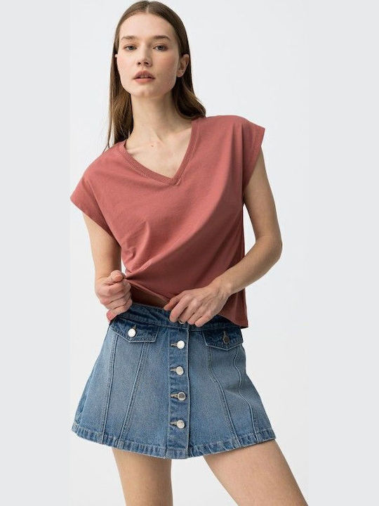 Tiffosi Γυναικείο T-shirt Raspberry