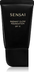 Light Moisturizing Foundation Sensai Radiant Glow Foundation Shade 30 Volume Ml 30