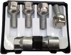 Farad Frd-b44 Wheel Lock Lug Nuts 4 Pieces
