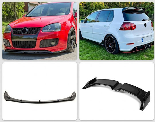 Σετ Lip Spoiler & Αεροτομή Οροφής Vw Golf 5 Gti