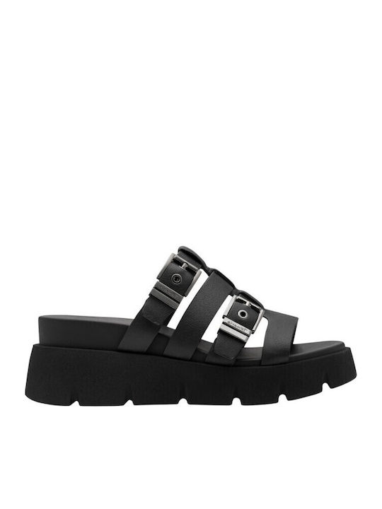 Summer Women's Platforms in Style Slippers Black