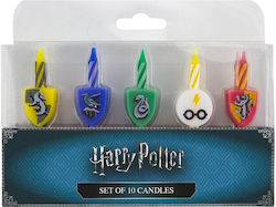 Set 10 Lumanări Pentru Tort De Ziua De Naștere Harry Potter