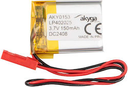 Akyga Μπαταρία Li-Po 3.7V 150mAh για Τηλεκατευθυνόμενο Akyga Μπαταρία Li-Po 3.7V 150mAh για Τηλεκατευθυνόμενο