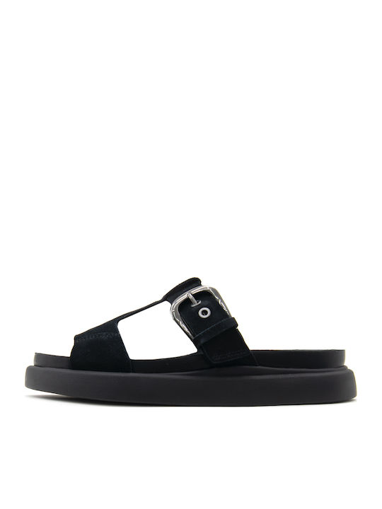 Clarks Aristella Γυναικεία Σανδάλια Μαύρα