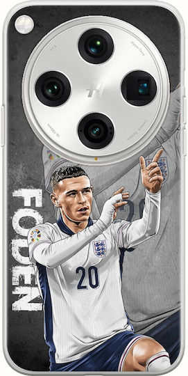 Euro 2024 Phil Foden Oppo Find X8 Pro 5g Flexible TPU Transparent Silicone