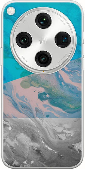 Water Marble Oppo Find X8 Pro 5g Flexible Tpu Διάφανη Σιλικόνη