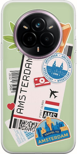 Ticket To Amsterdam Realme 14 Pro+ 5g Flexible Tpu Διάφανη Σιλικόνη