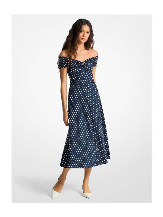 Summer Midi Dress for Wedding / Christening Midnightblue