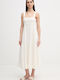 Rochii De Vară Pentru Femei Midi Rochie Ivory
