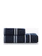Nef-Nef Homeware Set Bath Towels 2 pcs Sea Coast Blue Weight 550gr/m²