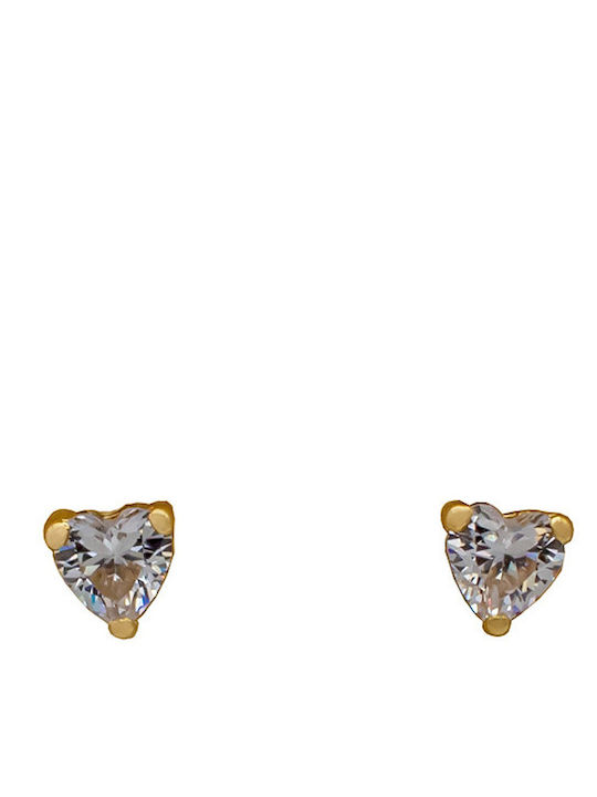 Savvas Design Gold Ohrringe mit Steinen SKO02082