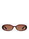 Meller Kai Unisex Sunglasses with Red Frame and Red Lens KAI-MAROONGBROWN