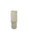 Liberta Decorative Polyresin Vase Kylma Beige 14x14xH40cm