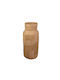 Liberta Decorative Polyresin Vase Accur Brown 20.5x20.5xH46cm