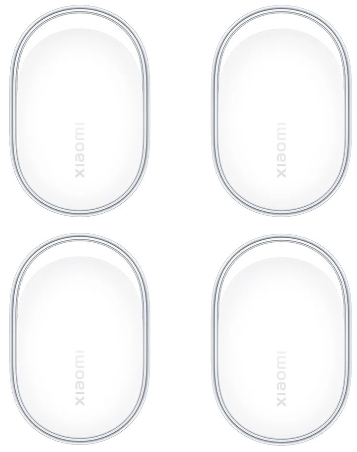 Xiaomi Tag Apple Find My & Google Find Hub Λευκό 4τμχ (72748)