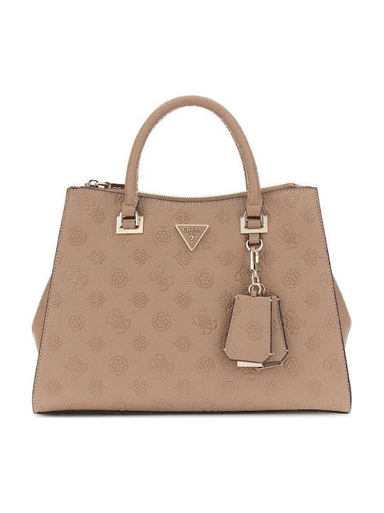 Guess Γυναικεία Tote Τσάντα Εκρού