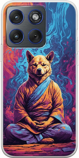 Animale De Meditație Câine Motorola Edge 70 5g TPU Flexibil Silicon Transparent