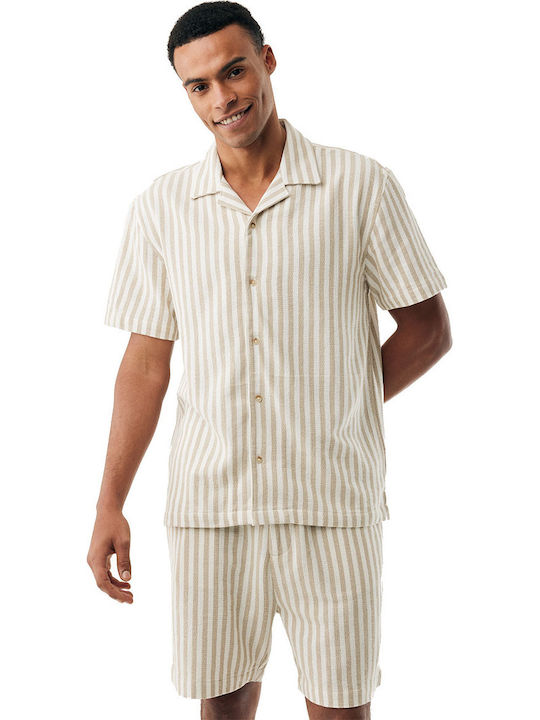 Mexx Long Sleeve Shirt Tan