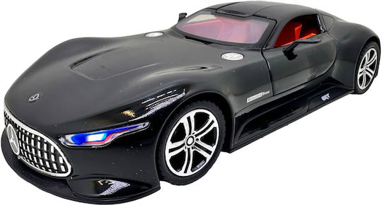 Mercedes Vision Amg Gran Turismo Negru Model Scara 1:24 Lumini Sunete Uși Deschise