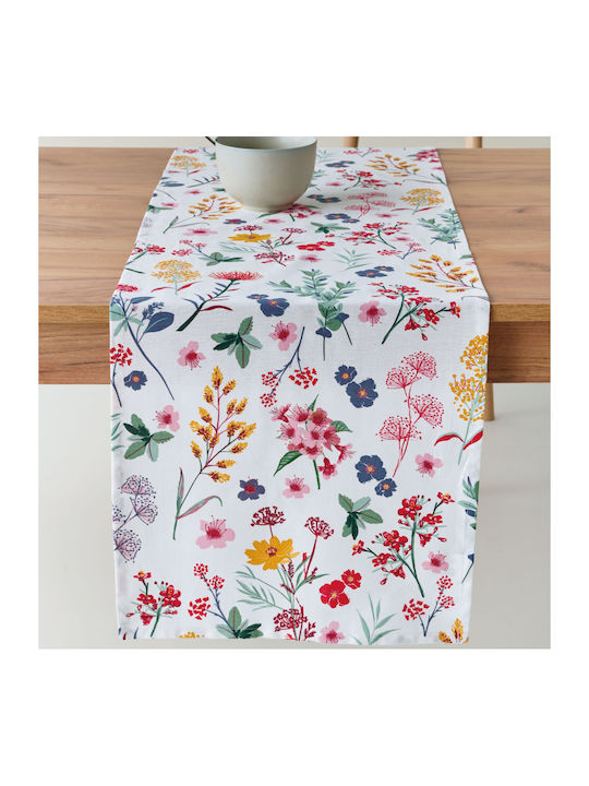 Kentia Runner Cotton Set 2 Pieces Levante Multi 45x140cm