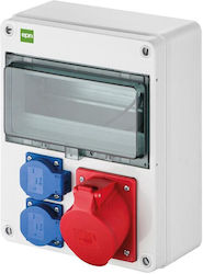 Elektro Plast Πρίζα Βιομηχανικού Τύπου 6224-00