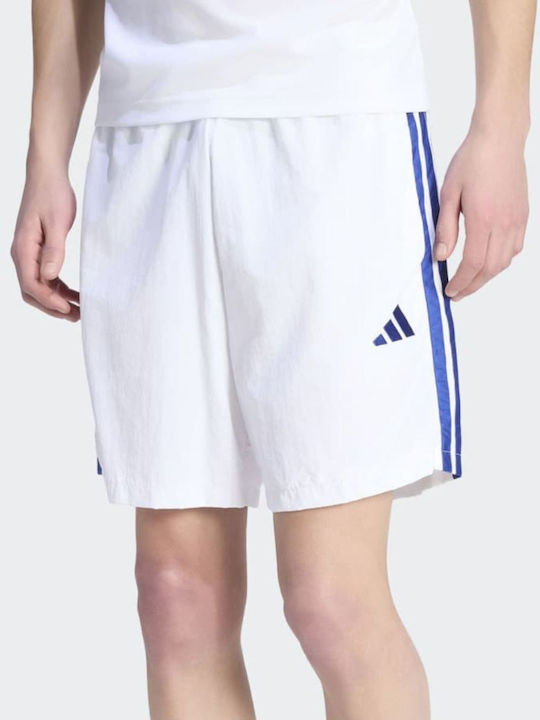 Essentials 3-Stripes Chelsea Sports Men's Bermuda White / Mystery Ink